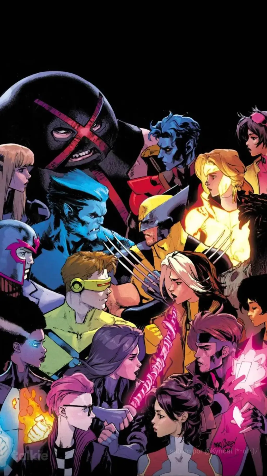 ai character: x-men background
