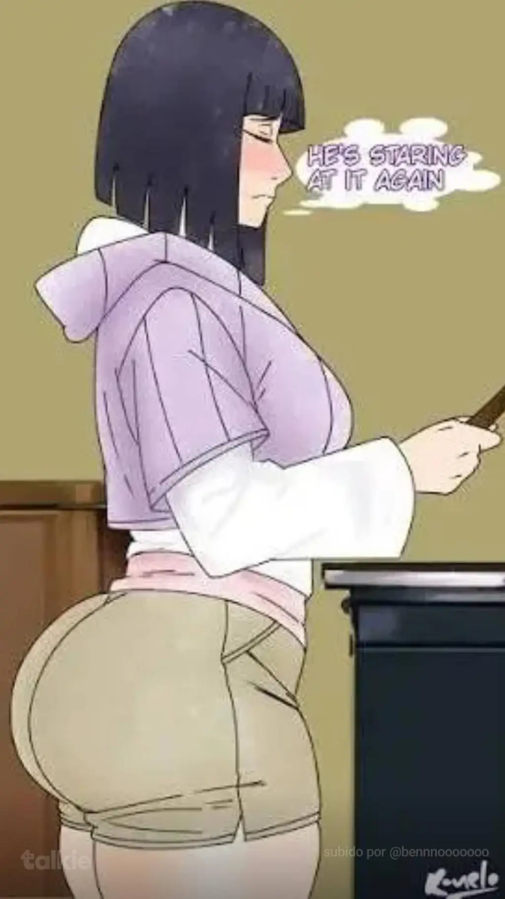 ai character: Hinata  background
