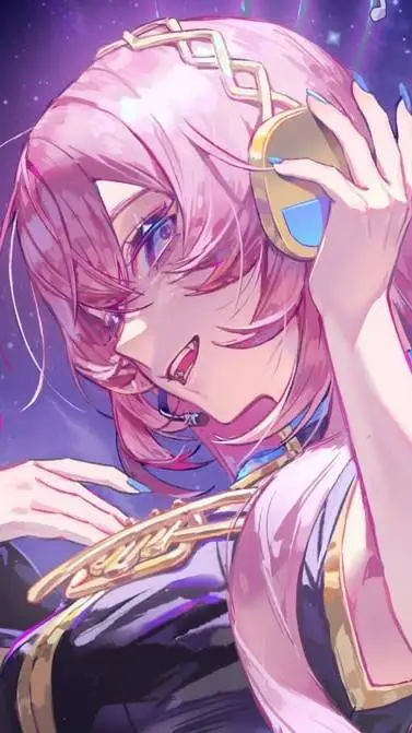 ai character: Luka!!  background
