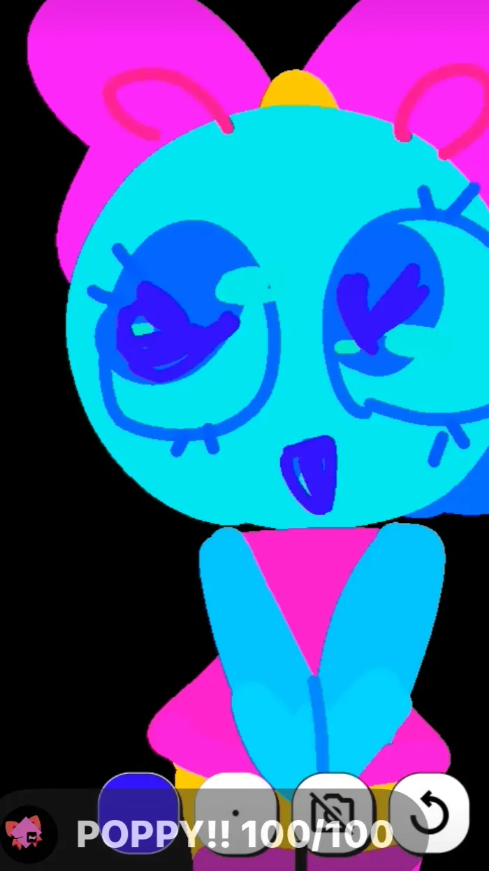 ai character: Poppy  background