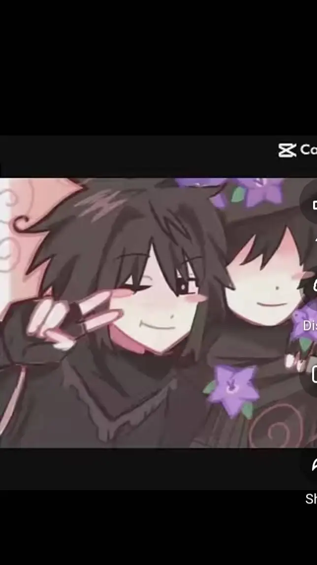 ai character: Azure x two time background