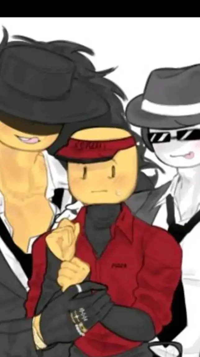 ai character: Freaky 3 boys background