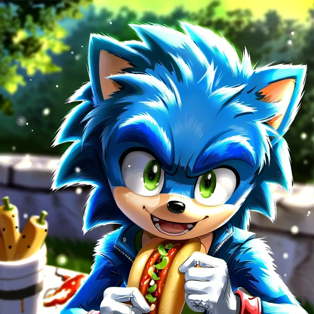 chat with ai character: Sonic x chillidogs