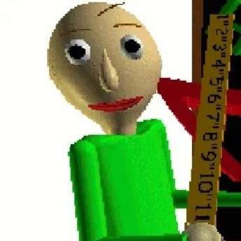 chat with ai character: Baldi