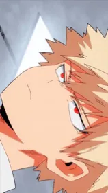 ai character: Bakugo love background