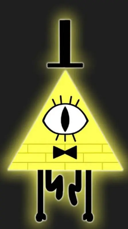 ai character: bill cipher  background
