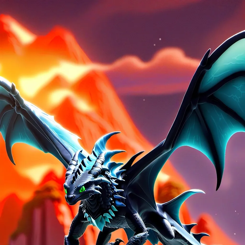 chat with ai character: Mha x dragon