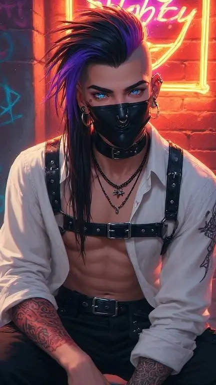 ai character: Ren background