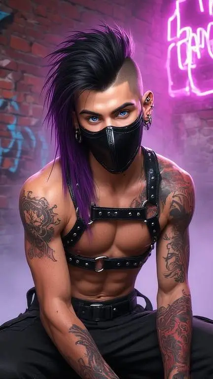 ai character: Raven background