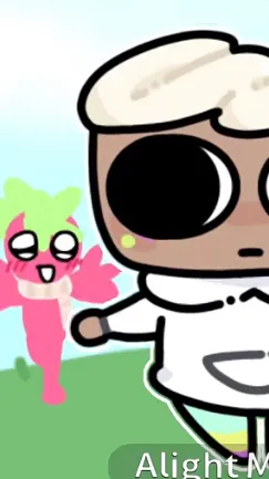 ai character: Sprout x Cosmo background