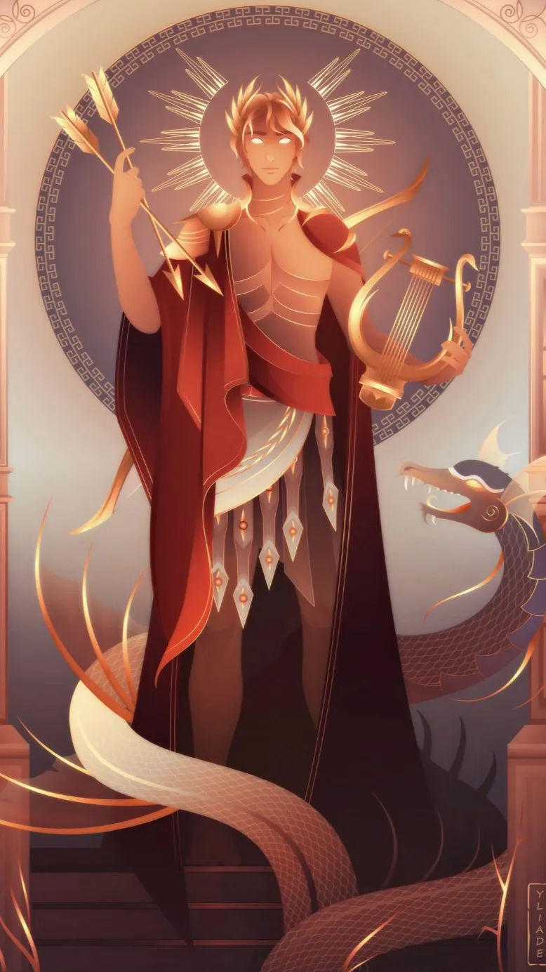 ai character: Apollo background