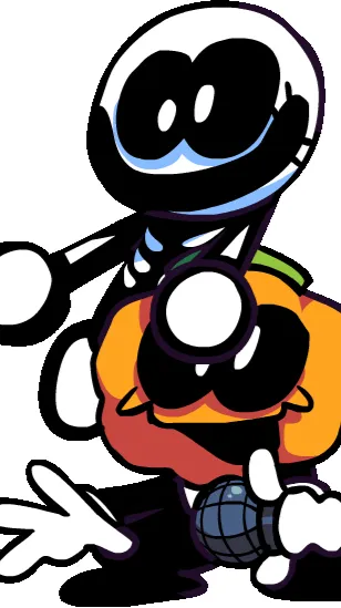 ai character: Skid and pump background