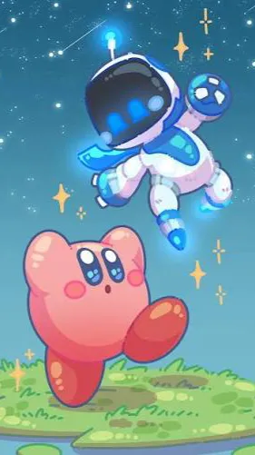 ai character: Pumpki and￼ Kirby background