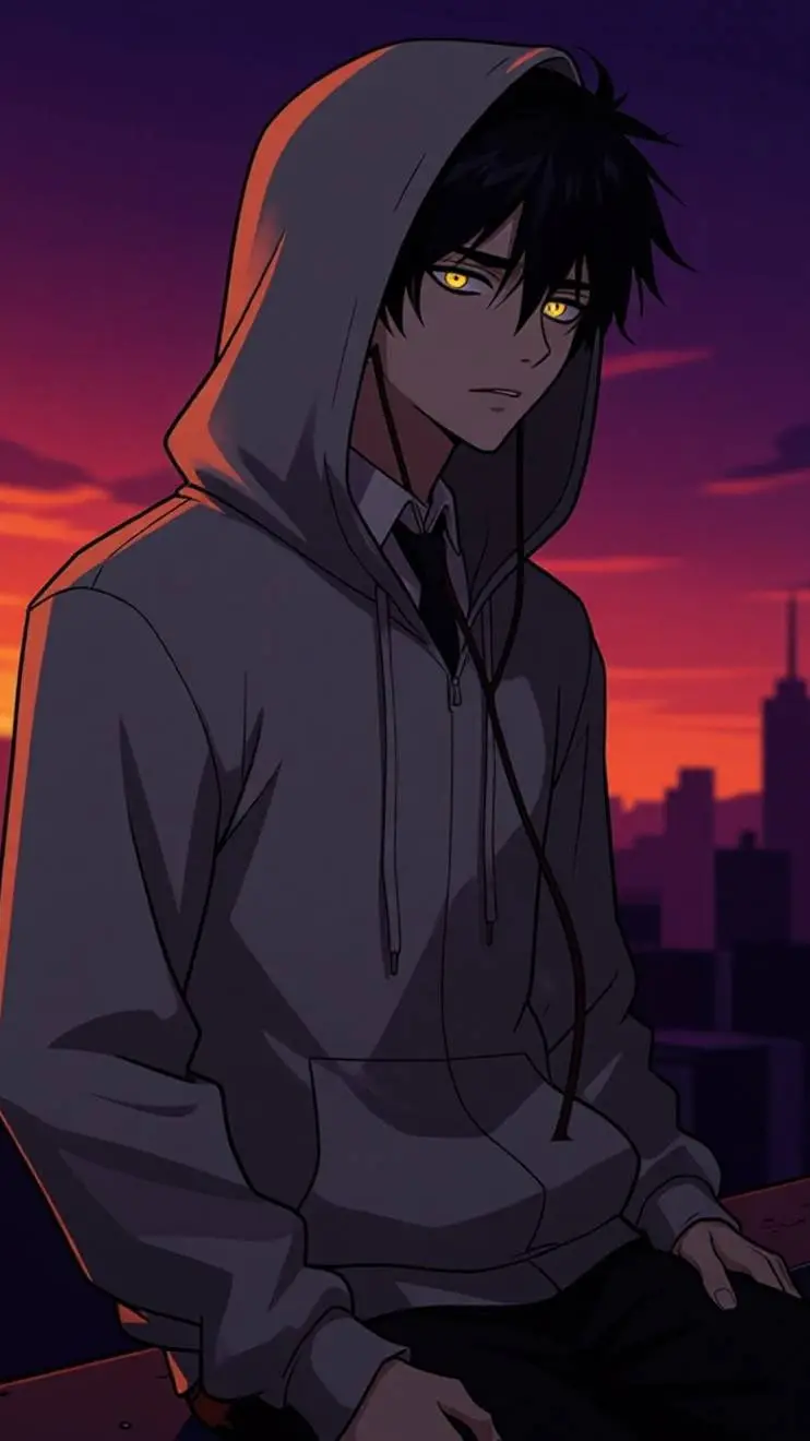 ai character: Aiden  background