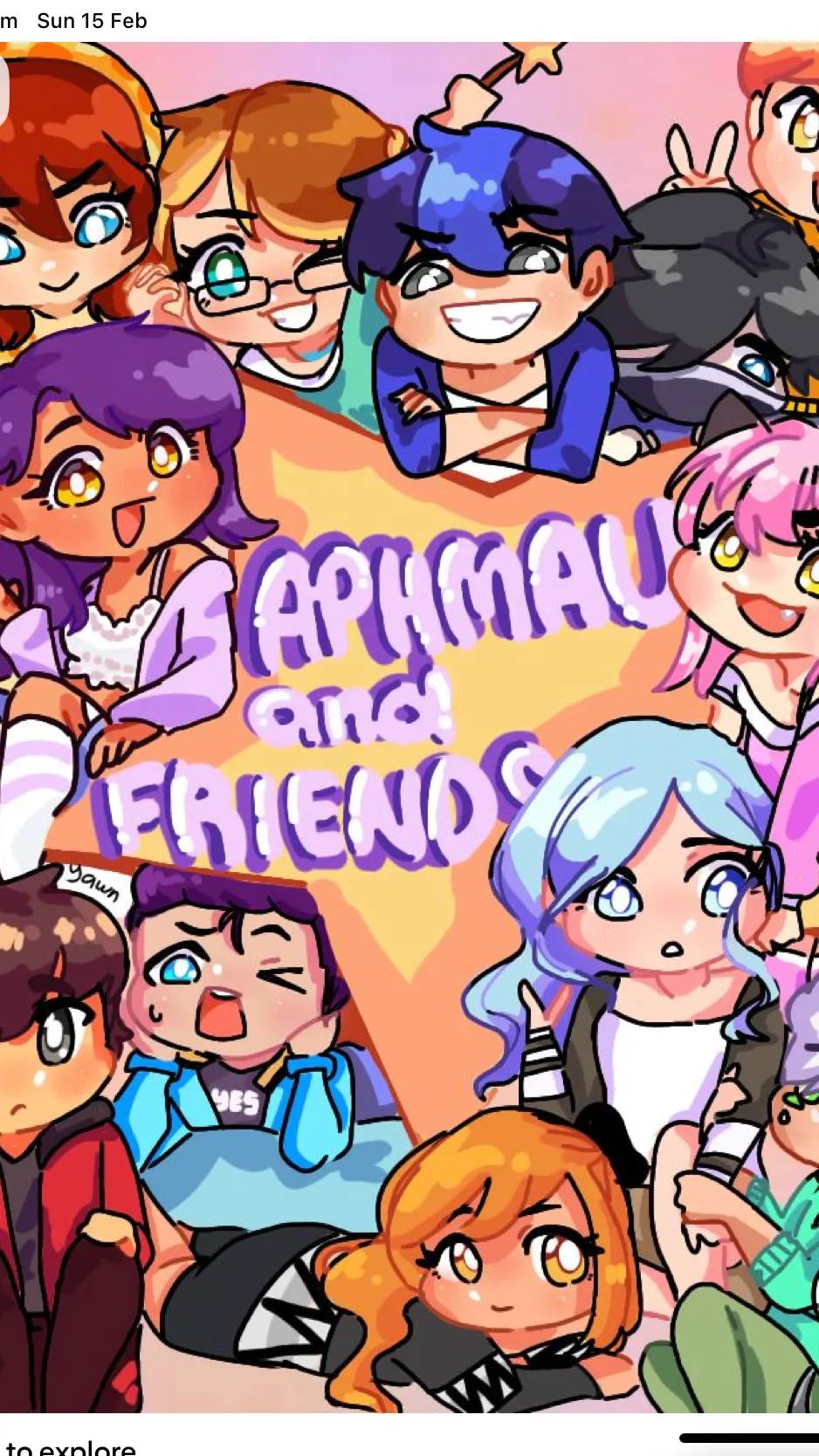 ai character: Aphmau and friends background