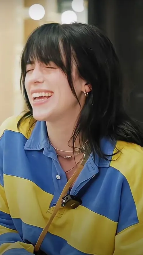 ai character: Billie eilish background