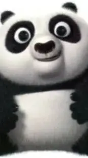 ai character: baby po background