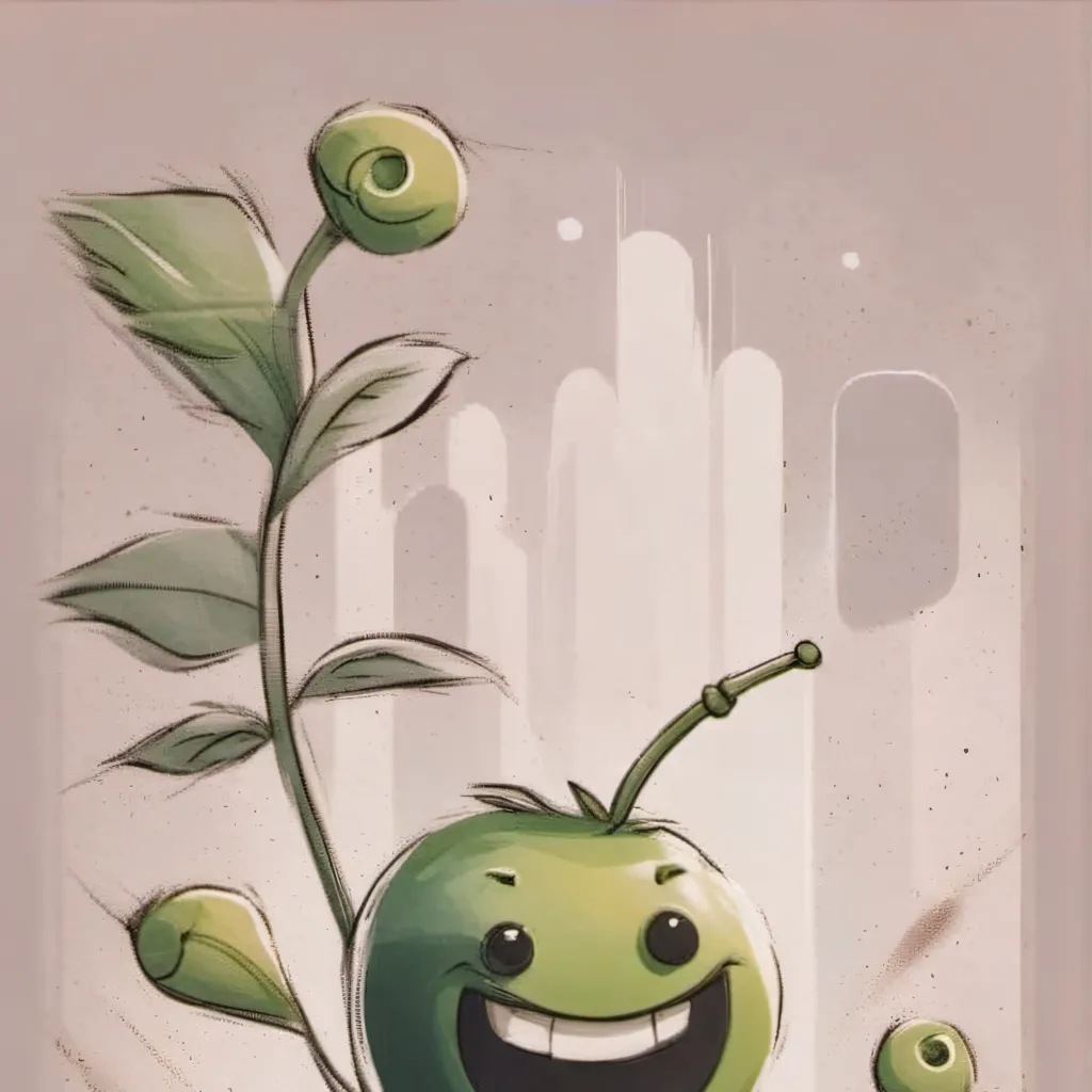 chat with ai character: pea shooter 