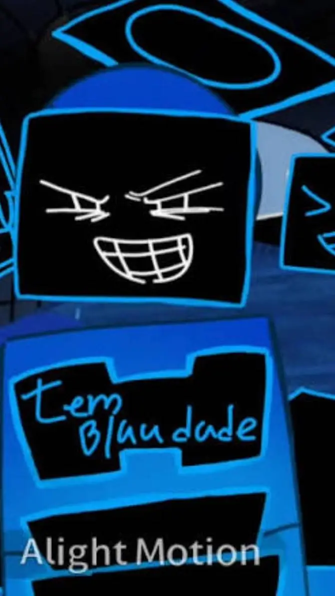 ai character: Bluudud robot background