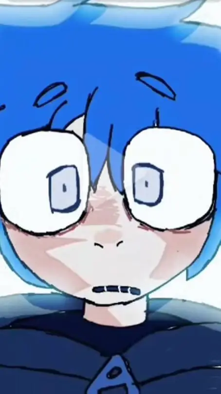 ai character: 🎮🩵Bluudud (humain) background