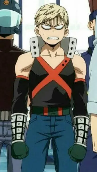 ai character: BAKUGO (new hair!) background
