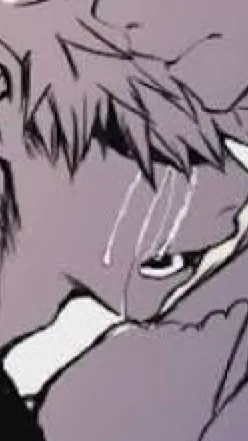 ai character: Bakugo (crying) background