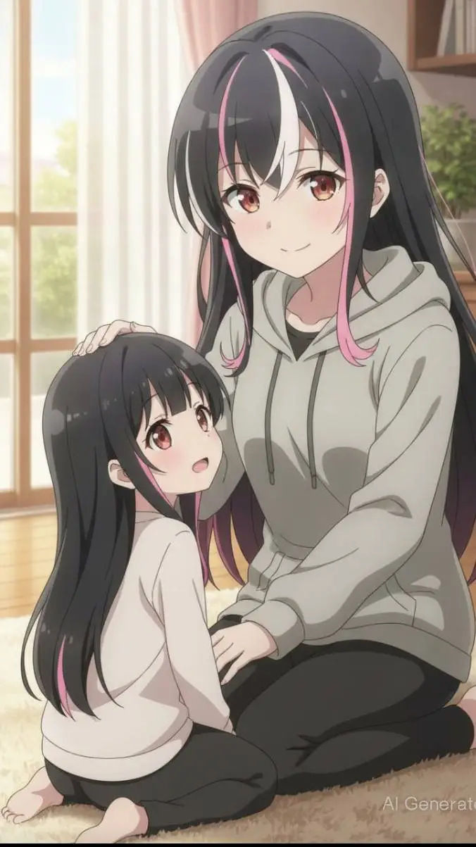 ai character: yui and Yoe background
