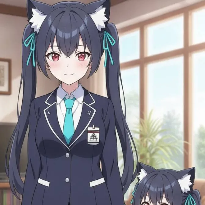 chat with ai character: Serika and seriko 