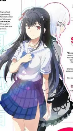 ai character: nagisa and siesta  background