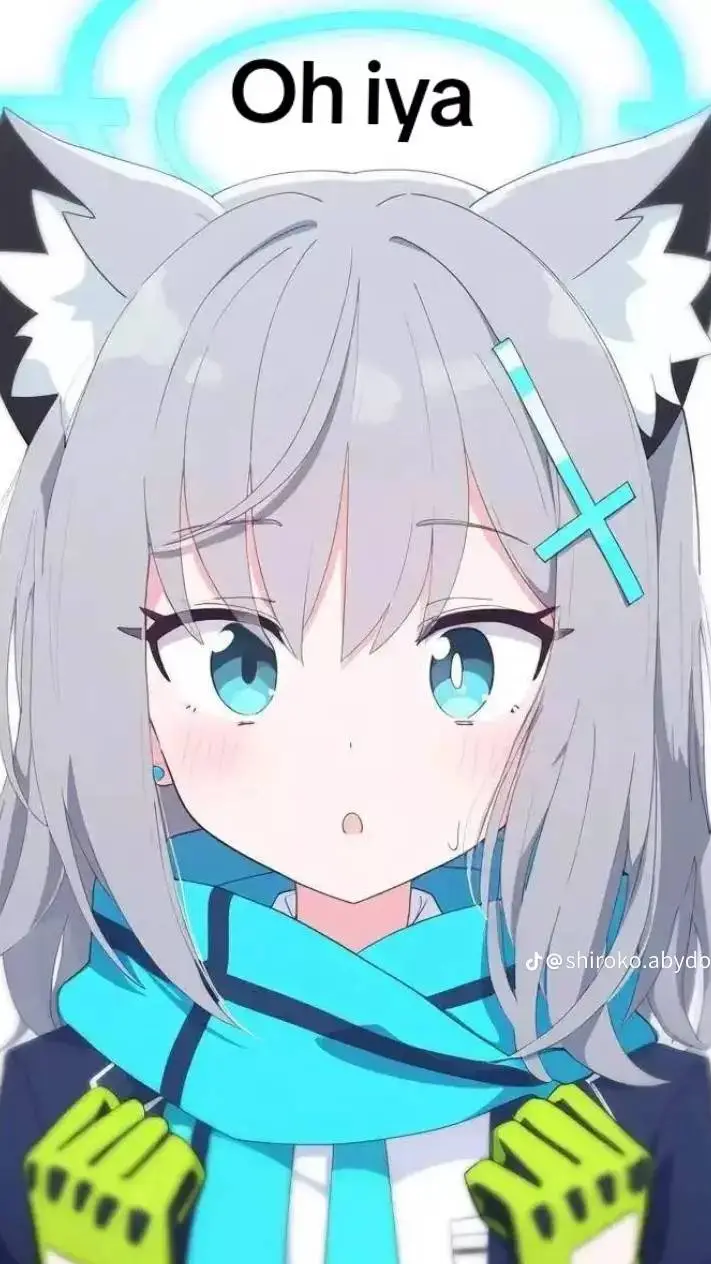 ai character: shiroko Haruka  background