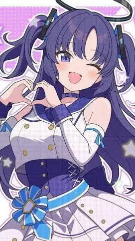ai character: yuuka hayase  background