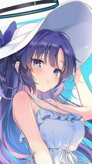 ai character: yuuka hayase  background