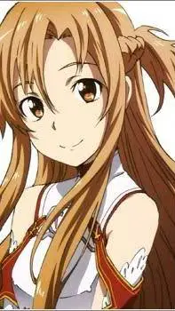 ai character: asuna yuuki  background