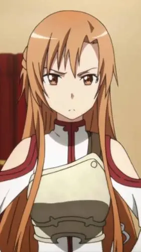 ai character: asuna yuuki  background