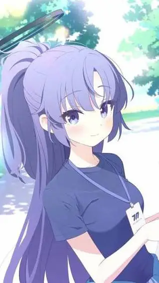 ai character: yuuka hayase  background