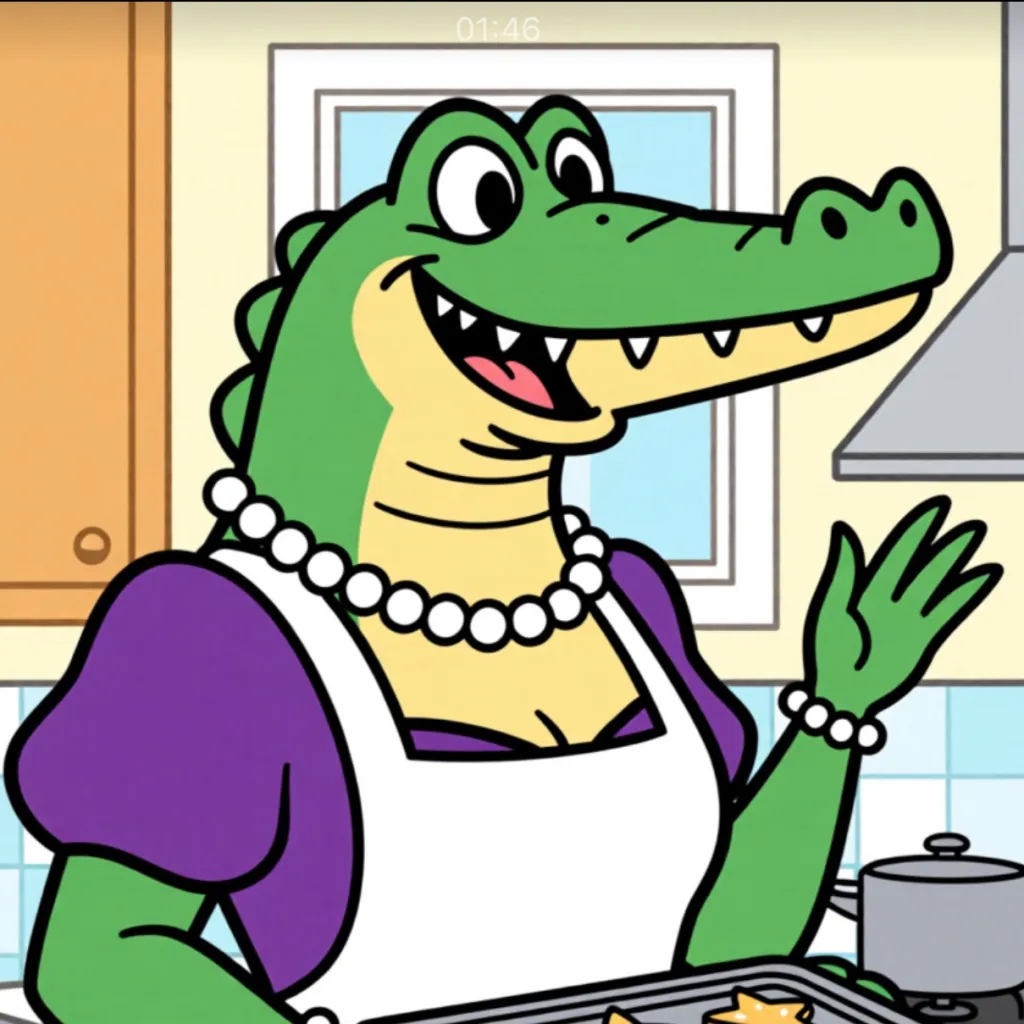 chat with ai character: Madame crocodila 