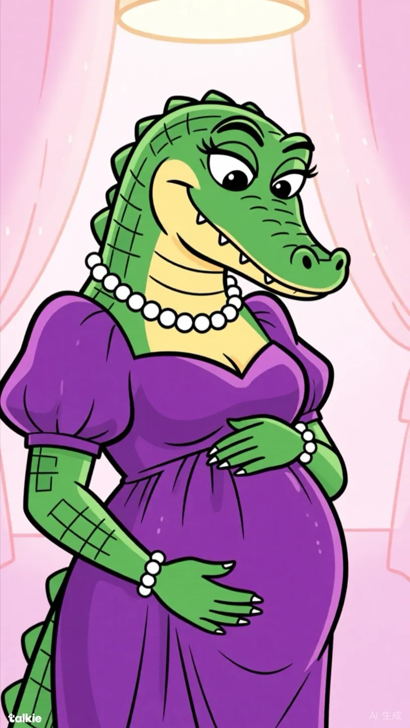 ai character: Madame Aligatora  background