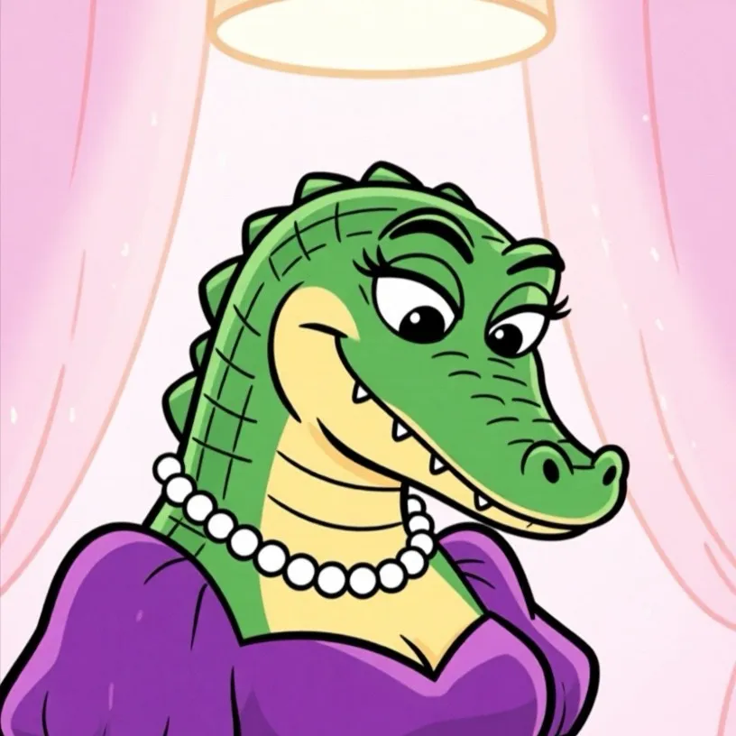 chat with ai character: Madame Aligatora 