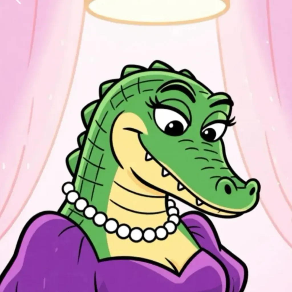 chat with ai character: Madame Aligatora 