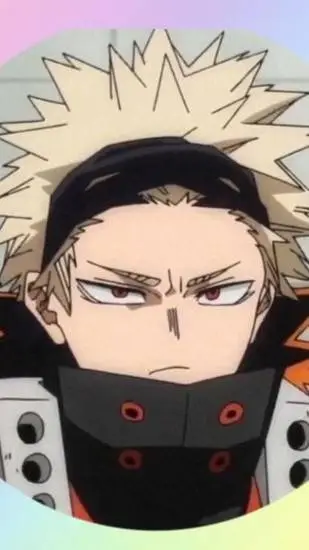 ai character: Katsuki Bakugo  background