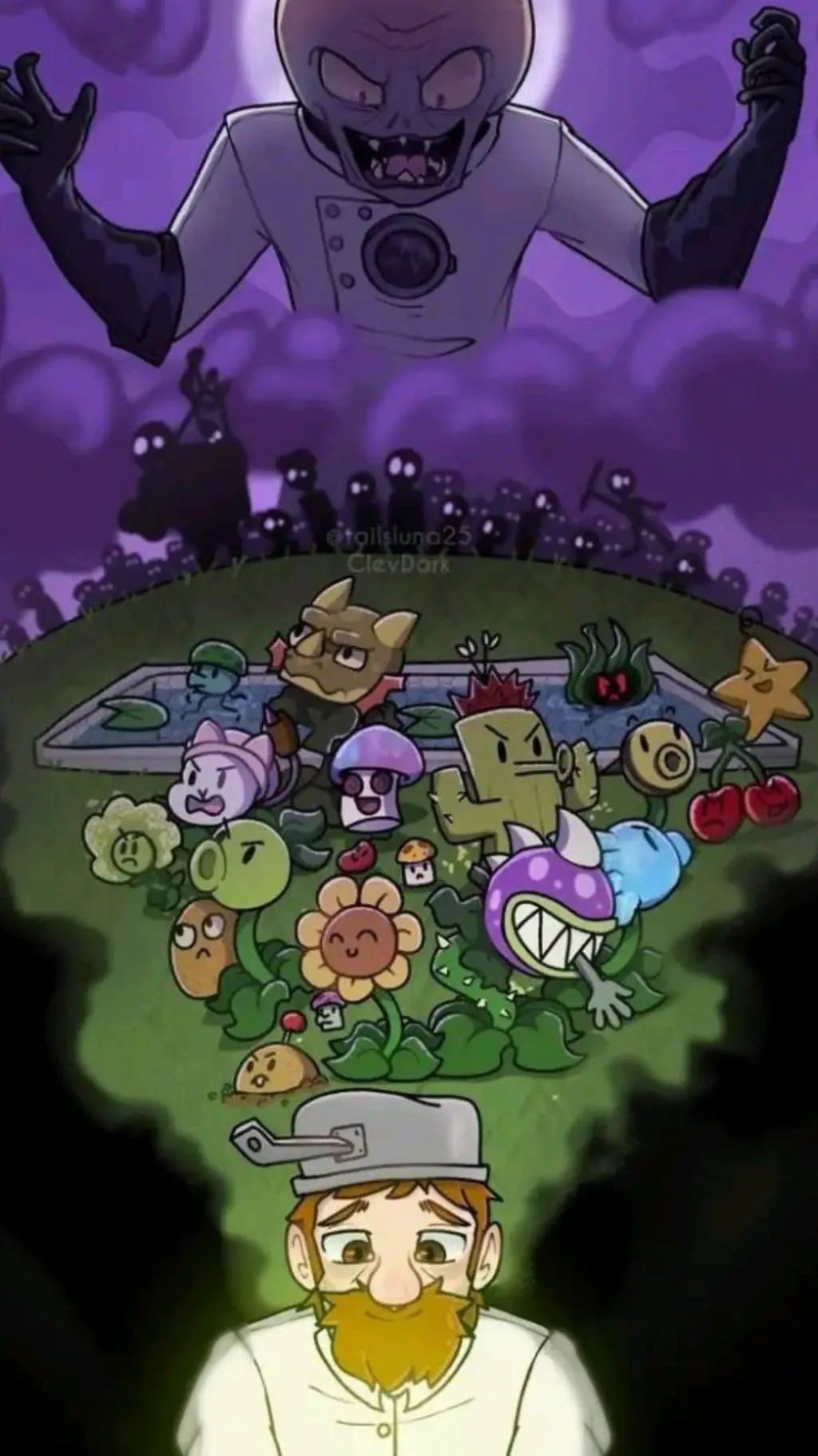 ai character: PVZ 1 RP Plus background