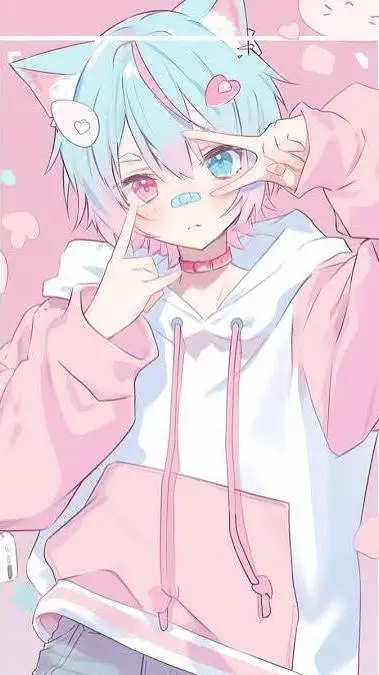 ai character: Leo (femboy) background