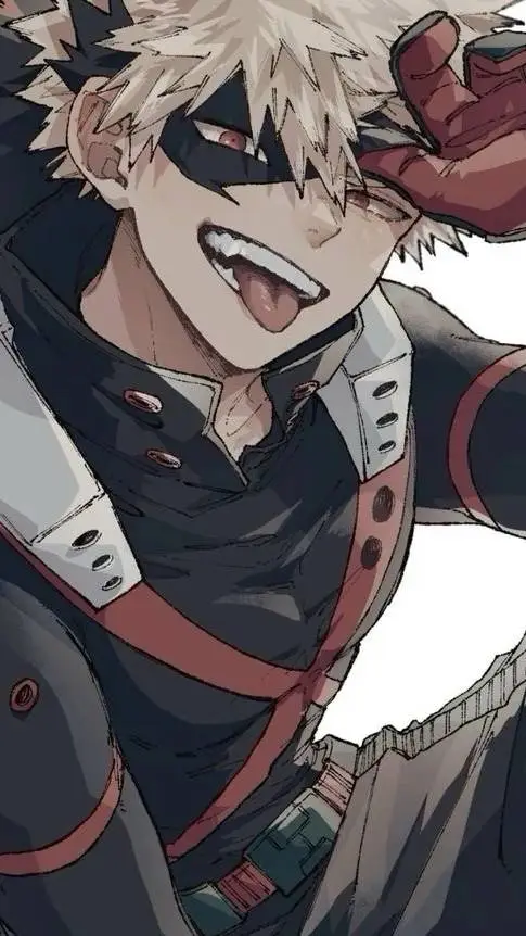 ai character: bakugo  background