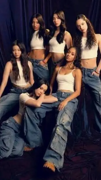 ai character: katseye  background