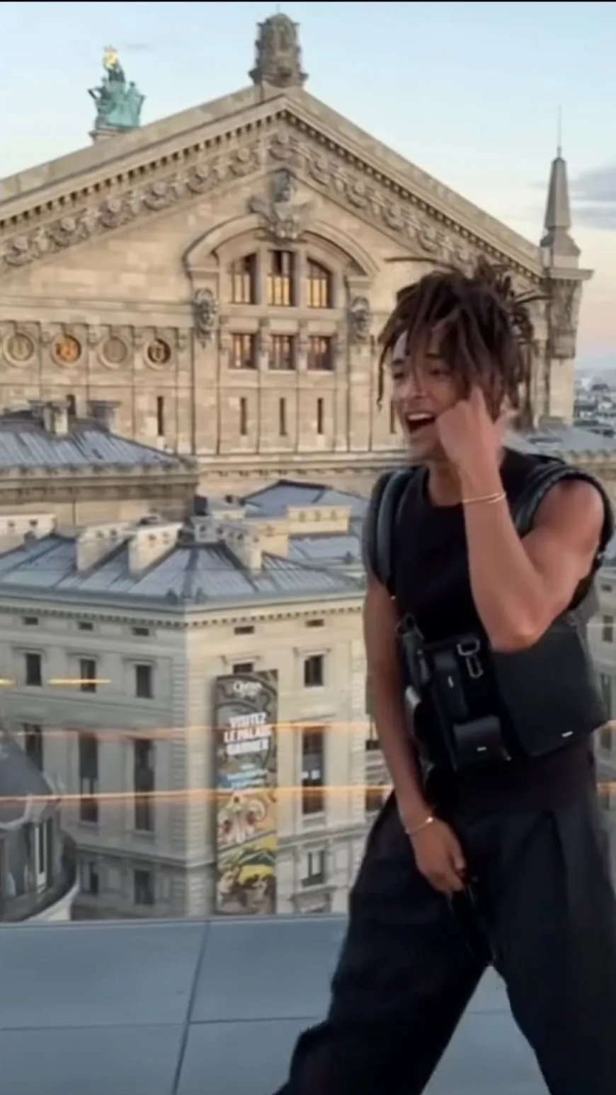 ai character: Jaden Smith ￼ background