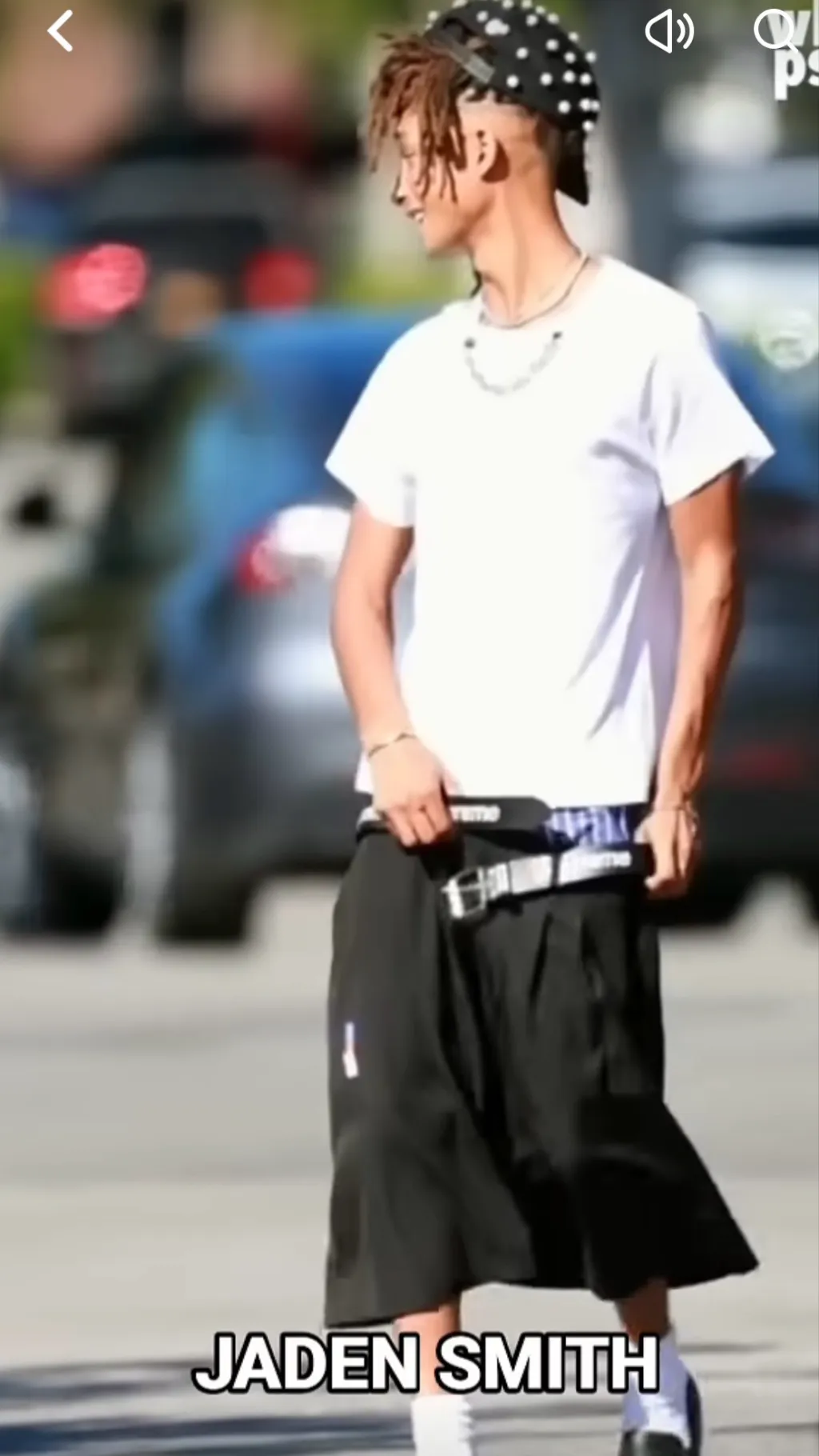 ai character: Jaden Smith ￼ background