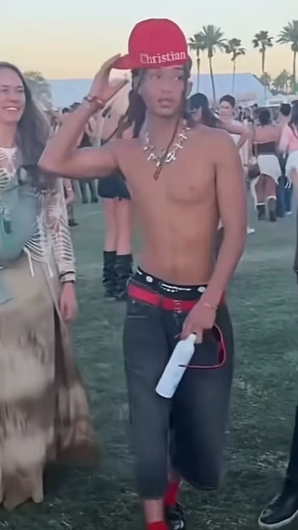 ai character: Jaden smith background