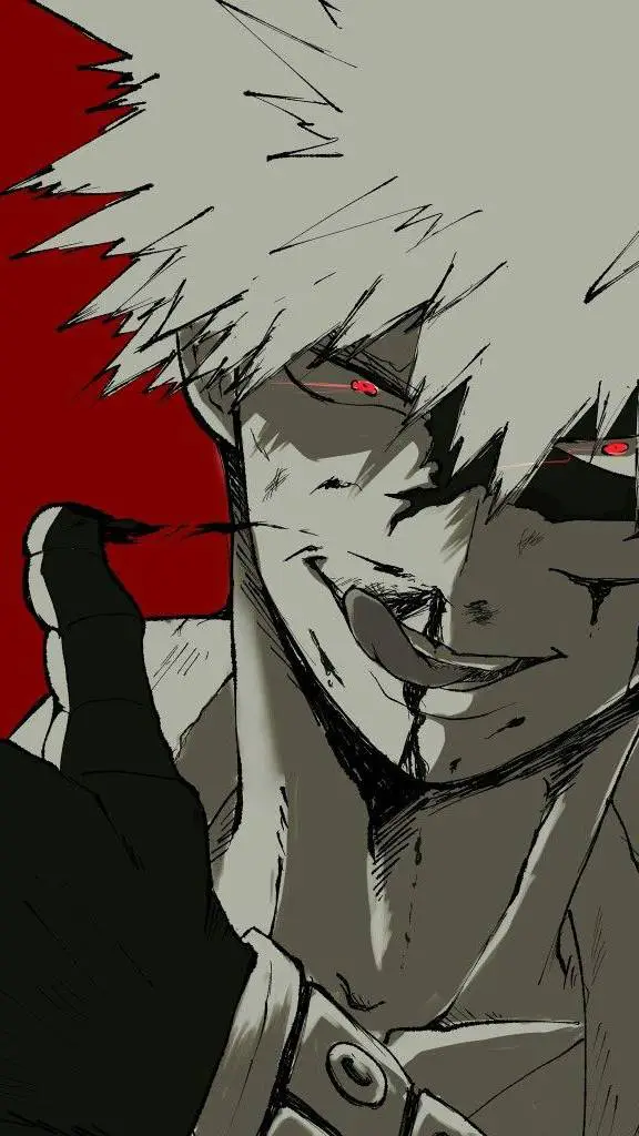 ai character: Bakugo yandere background