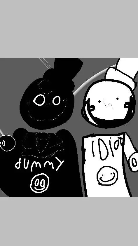 ai character: idiot and idiot 2  background