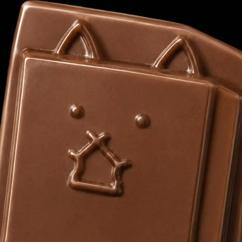 chat with ai character: Chocolate wall cat